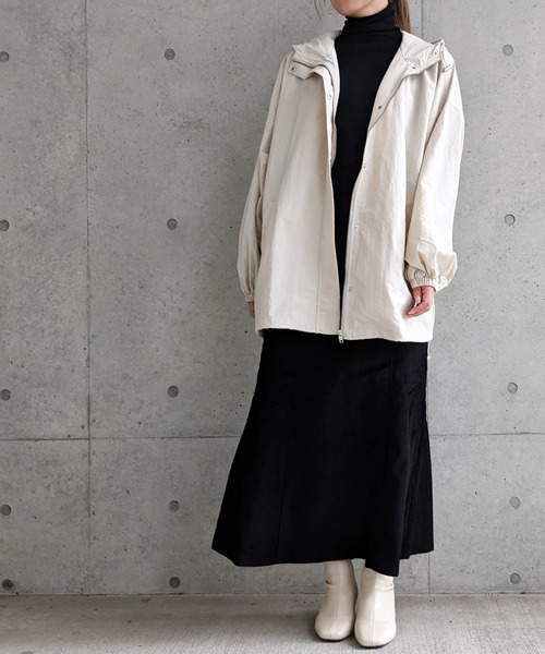 Per sist ence(パーシエンス)の「Per sist ence/パーシエンス オーバーサイズ マウンテンパーカー(マウンテンパーカー・レディース・ブラウン/ベージュ/ブラック/アイボリー・FREE)」の7枚目の写真