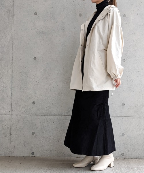 Per sist ence(パーシエンス)の「Per sist ence/パーシエンス オーバーサイズ マウンテンパーカー(マウンテンパーカー・レディース・ブラウン/ベージュ/ブラック/アイボリー・FREE)」の9枚目の写真