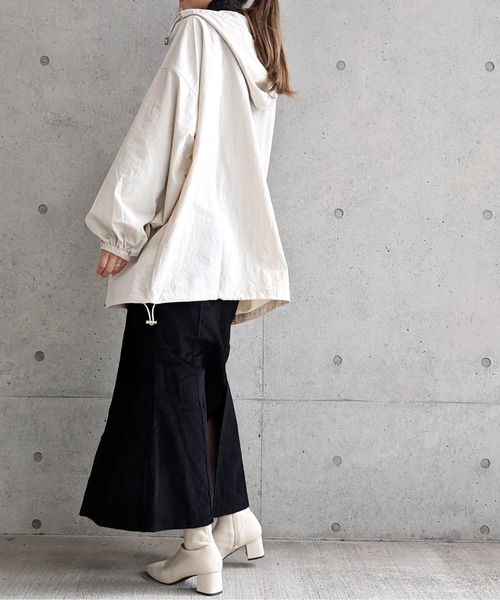 Per sist ence(パーシエンス)の「Per sist ence/パーシエンス オーバーサイズ マウンテンパーカー(マウンテンパーカー・レディース・ブラウン/ベージュ/ブラック/アイボリー・FREE)」の10枚目の写真