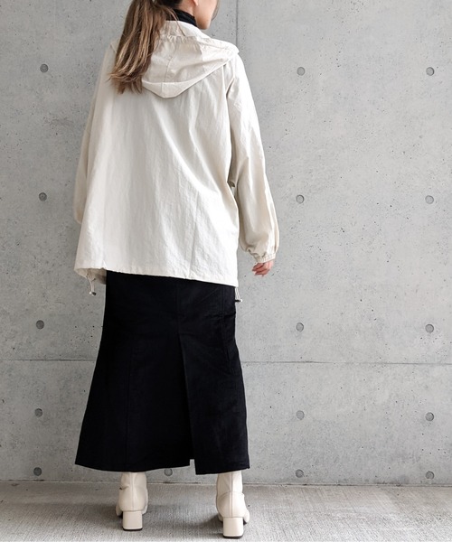 Per sist ence(パーシエンス)の「Per sist ence/パーシエンス オーバーサイズ マウンテンパーカー(マウンテンパーカー・レディース・ブラウン/ベージュ/ブラック/アイボリー・FREE)」の12枚目の写真