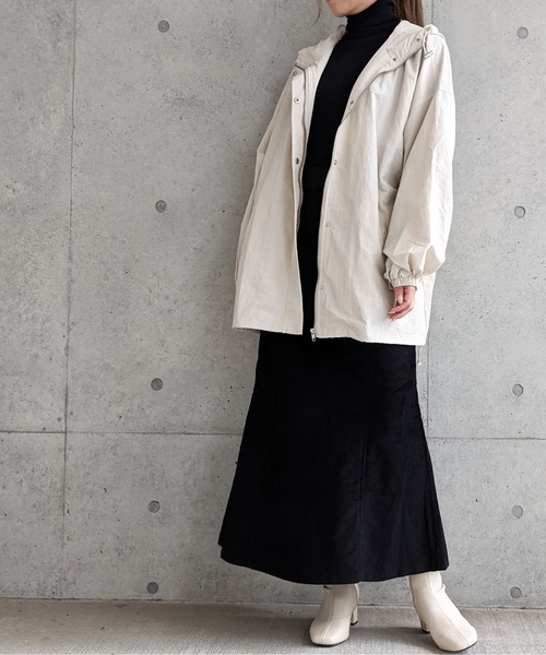 Per sist ence(パーシエンス)の「Per sist ence/パーシエンス オーバーサイズ マウンテンパーカー(マウンテンパーカー・レディース・ブラウン/ベージュ/ブラック/アイボリー・FREE)」の14枚目の写真