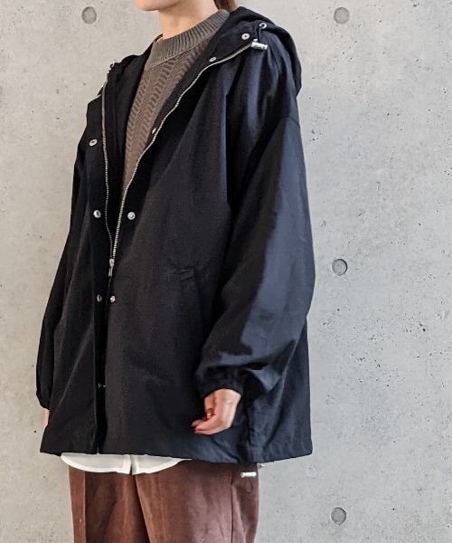 Per sist ence(パーシエンス)の「Per sist ence/パーシエンス オーバーサイズ マウンテンパーカー(マウンテンパーカー・レディース・ブラウン/ベージュ/ブラック/アイボリー・FREE)」の16枚目の写真