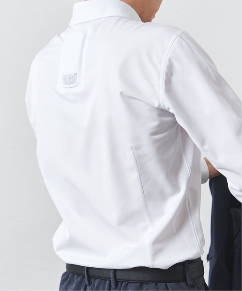 EDIFICE（エディフィス）の「ファンクションシャツ supported by REON POCKET（ビジネスシャツ・メンズ・ホワイト/サックスブルー・MEDIUM/LARGE/SMALL）」の7枚目の写真