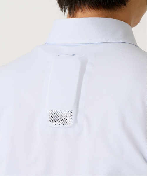 EDIFICE（エディフィス）の「ファンクションシャツ supported by REON POCKET（ビジネスシャツ・メンズ・ホワイト/サックスブルー・MEDIUM/LARGE/SMALL）」の18枚目の写真