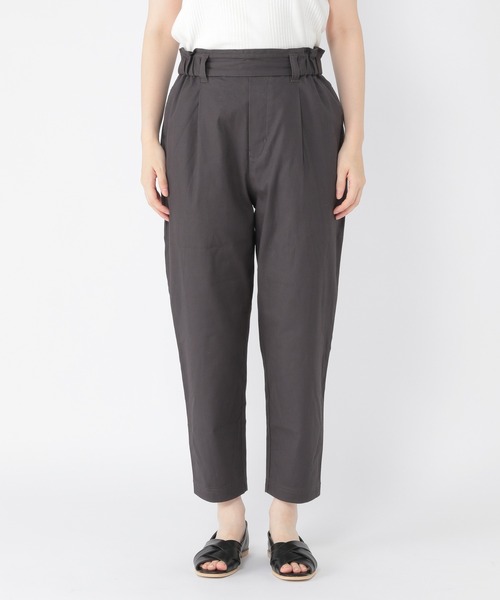 studio CLIP（スタディオクリップ）の「サラサラ快適テーパードパンツ[プラスサイズあり]（その他パンツ・レディース・グリーン/モーブ系/イエロー/スモーク・SMALL/MEDIUM/LARGE/X-LARGE/XX-LARGE/XXX-LARGE）」の14枚目の写真