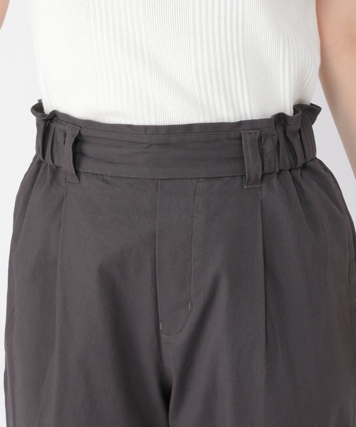 studio CLIP（スタディオクリップ）の「サラサラ快適テーパードパンツ[プラスサイズあり]（その他パンツ・レディース・グリーン/モーブ系/イエロー/スモーク・SMALL/MEDIUM/LARGE/X-LARGE/XX-LARGE/XXX-LARGE）」の17枚目の写真