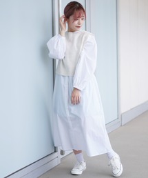 DuKKah | Dukkah/【低身長向け】ショートニットベスト(ベスト)