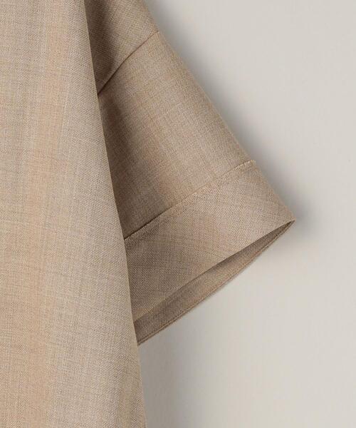 ASTRAET（アストラット）の「＜ASTRAET（アストラット）＞W/PE Vネック マキシワンピース（ワンピース・レディース・ベージュ/ダークグレー・FREE）」の15枚目の写真