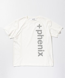 +phenix(プラスフェニックス) Mesh Logo T-shirt