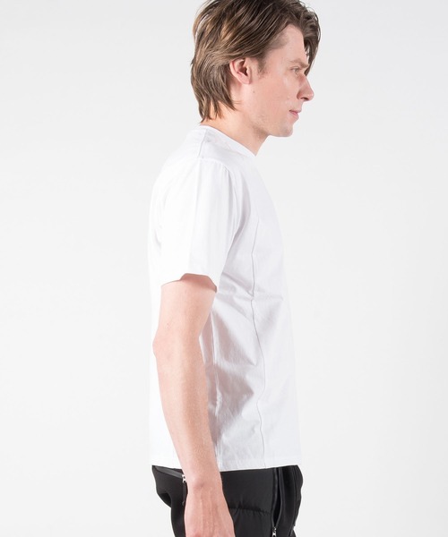 +phenix(プラスフェニックス)の「+phenix(プラスフェニックス) Mesh Logo T-shirt(Tシャツ/カットソー・メンズ・ホワイト/ブラック・S/M/L/XL/XXL)」の5枚目の写真