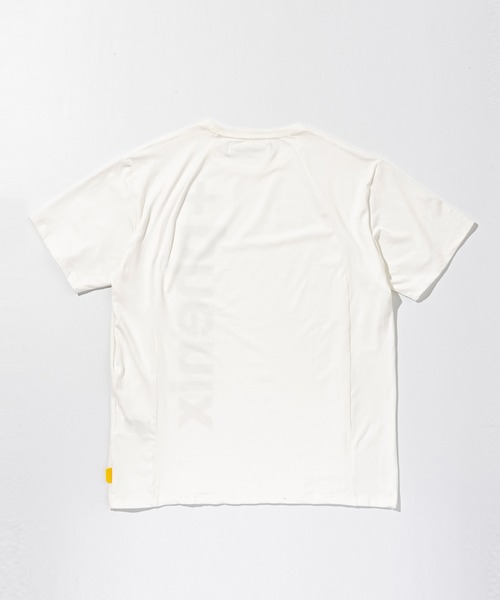 +phenix(プラスフェニックス)の「+phenix(プラスフェニックス) Mesh Logo T-shirt(Tシャツ/カットソー・メンズ・ホワイト/ブラック・S/M/L/XL/XXL)」の13枚目の写真