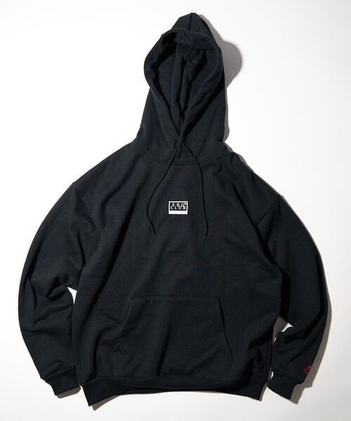 FREAK'S STORE（フリークスストア）の「FROCLUB/フロクラブ スタンダードロゴ スウェット プルオーバー パーカー（パーカー・メンズ・ブラック/グレー/グリーン・MEDIUM/LARGE/X-LARGE）」の7枚目の写真