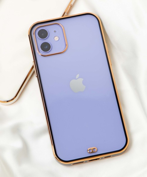 WEGO（ウィゴー）の「WEGO/メタリックフレームiPhoneケース(ブラック)（スマホケース/カバー・レディース・その他1/その他2/その他3/その他4/その他5/その他9/その他7/その他8/その他6・FREE）」の6枚目の写真