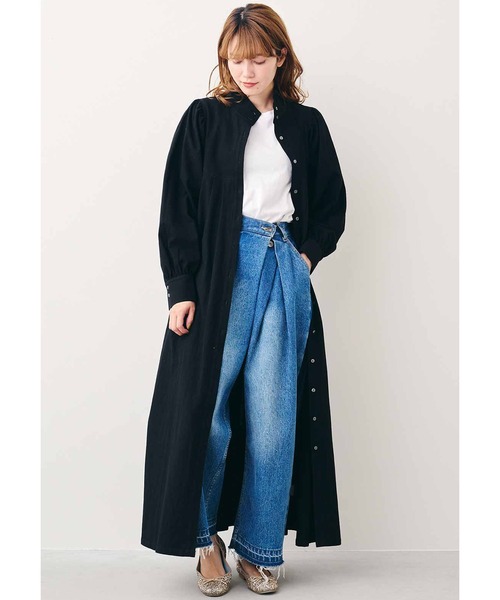 MEDE19F(メデジュウキュウ)の「MEDE19F ハイネックワンピース(ワンピース・レディース・ホワイト/ブラック・MEDIUM/LARGE/X-LARGE/XX-LARGE/NM)」の21枚目の写真