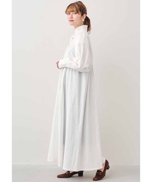 MEDE19F(メデジュウキュウ)の「MEDE19F ハイネックワンピース(ワンピース・レディース・ホワイト/ブラック・MEDIUM/LARGE/X-LARGE/XX-LARGE/NM)」の9枚目の写真