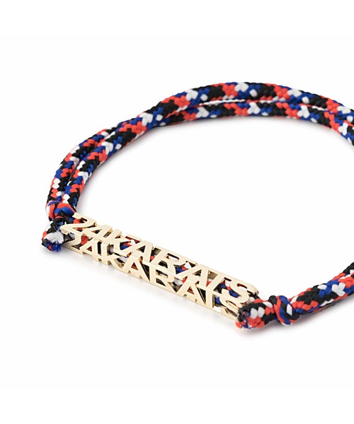 24karats（トゥウェンティーフォーカラッツ）の「Braid Bracelet（ブレスレット・メンズ・ピンク/マルチ・FREE）」の3枚目の写真