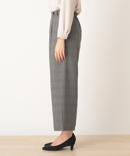 DRESKIP（ドレスキップ）の「◆マシンウォシャブル機能ワイドパンツ（その他パンツ・レディース・キャメル/ダークブラウン系1/ブラック系1/ブラック・03/02/01/04）」の6枚目の写真