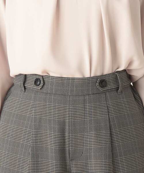 DRESKIP（ドレスキップ）の「◆マシンウォシャブル機能ワイドパンツ（その他パンツ・レディース・キャメル/ダークブラウン系1/ブラック系1/ブラック・03/02/01/04）」の8枚目の写真