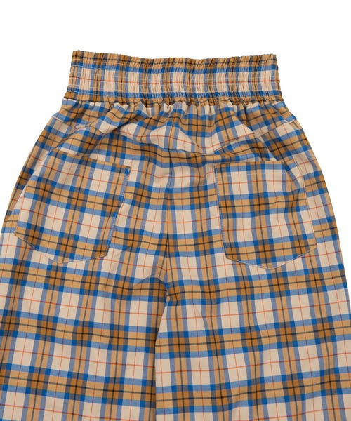 PUNYUS（プニュズ）の「チェック柄イージーパンツ（その他パンツ・レディース・ベージュ/イエロー/ブルー/グリーン・1/2/4/3）」の16枚目の写真
