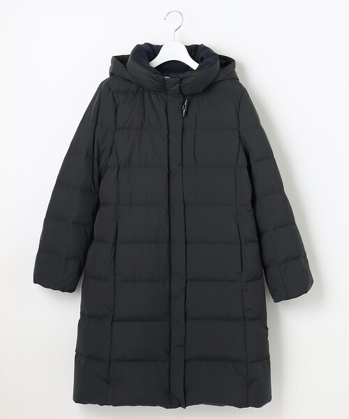 J.PRESS Ladies(J.プレス レディス)の「【制電加工付き】ブラッシュドマルチポリ ロング ダウンコート(ダウンジャケット/コート・レディース・ダークブラウン系/ブラウン系/ネイビー系・XS)」の11枚目の写真