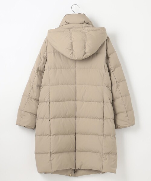 J.PRESS Ladies(J.プレス レディス)の「【制電加工付き】ブラッシュドマルチポリ ロング ダウンコート(ダウンジャケット/コート・レディース・ダークブラウン系/ブラウン系/ネイビー系・XS)」の13枚目の写真