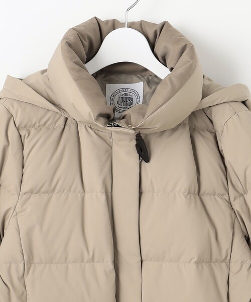 J.PRESS Ladies(J.プレス レディス)の「【制電加工付き】ブラッシュドマルチポリ ロング ダウンコート(ダウンジャケット/コート・レディース・ダークブラウン系/ブラウン系/ネイビー系・XS)」の14枚目の写真