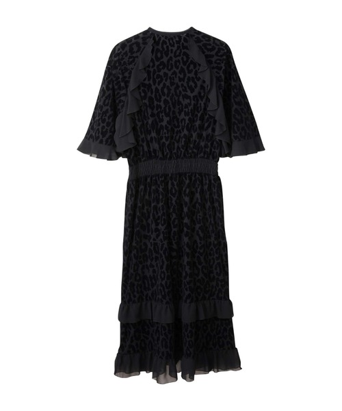 HYSTERIC GLAMOUR(ヒステリックグラマー)の「LEOPARD柄 ボウタイフリルワンピース(ワンピース・レディース・ホワイト系その他/ブラック系その他・FREE)」の7枚目の写真