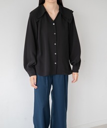 DOUBLE COLLAR BLOUSE　237111