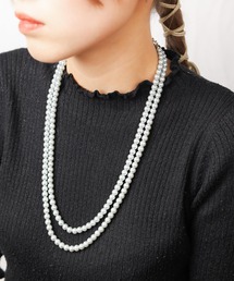 INNOCENT（イノセント）の「『24inch』7mmWガラスパールネックレス（ネックレス・メンズ）」