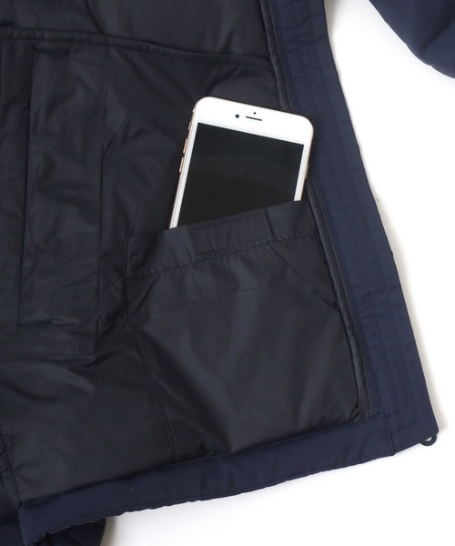 Champion(チャンピオン)の「Champion/チャンピオン DOWN JACKET HOODIE/ダウンジャケット フーディー(ダウンジャケット/コート・メンズ・ブラック/ネイビー・M/XL/L)」の3枚目の写真
