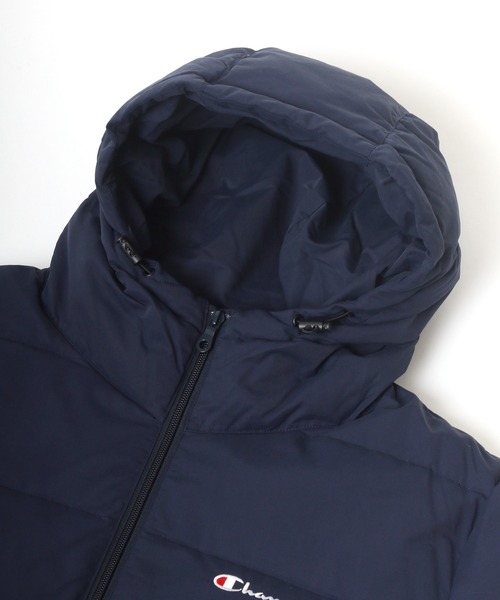 Champion(チャンピオン)の「Champion/チャンピオン DOWN JACKET HOODIE/ダウンジャケット フーディー(ダウンジャケット/コート・メンズ・ブラック/ネイビー・M/XL/L)」の20枚目の写真