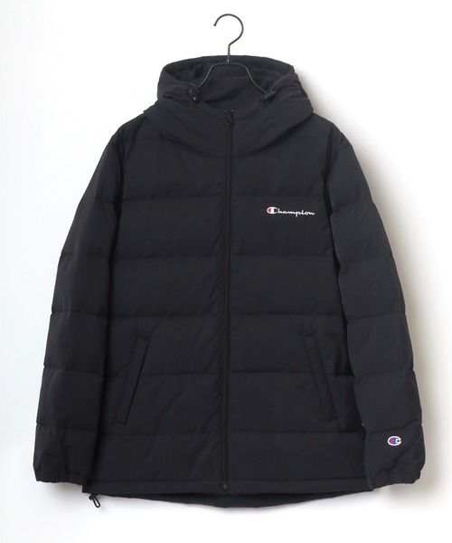 Champion(チャンピオン)の「Champion/チャンピオン DOWN JACKET HOODIE/ダウンジャケット フーディー(ダウンジャケット/コート・メンズ・ブラック/ネイビー・M/XL/L)」の12枚目の写真