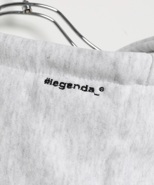 LEGENDA（レジェンダ）の「レジェンダ self satisfaction ポンチョ プルオーバー フーディー / LEGENDA self satisfaction Poncho Pullover Hoodie（パーカー・レディース・ブラック/アッシュグレー・FREE）」の6枚目の写真
