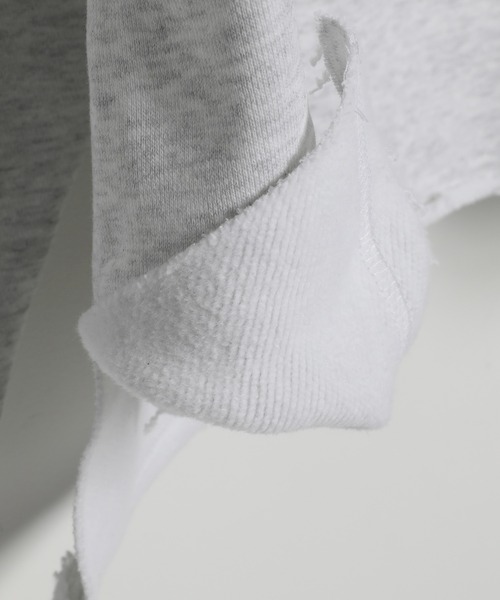 LEGENDA（レジェンダ）の「レジェンダ self satisfaction ポンチョ プルオーバー フーディー / LEGENDA self satisfaction Poncho Pullover Hoodie（パーカー・レディース・ブラック/アッシュグレー・FREE）」の8枚目の写真