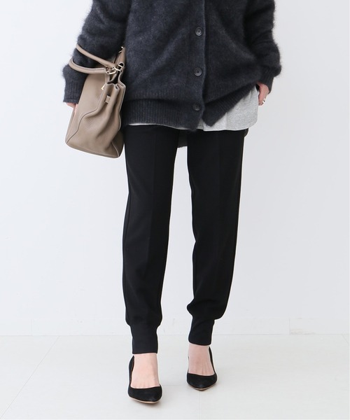 Spick & Span（スピックアンドスパン）の「≪追加≫ジョーゼットジョガーパンツ4◆（スウェットパンツ・レディース・ブラック・38/36）」の2枚目の写真