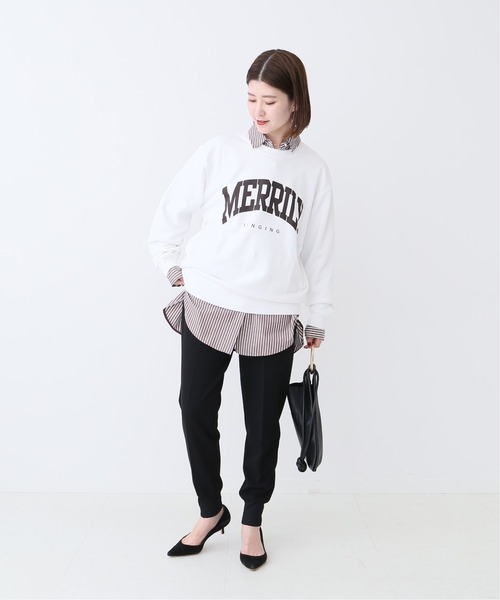 Spick & Span（スピックアンドスパン）の「≪追加≫ジョーゼットジョガーパンツ4◆（スウェットパンツ・レディース・ブラック・38/36）」の14枚目の写真