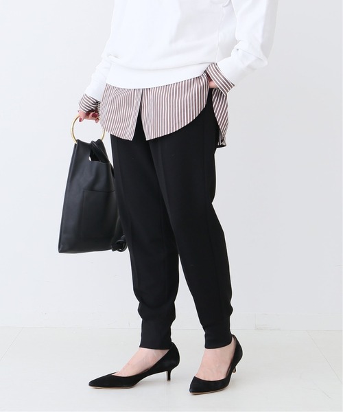 Spick & Span（スピックアンドスパン）の「≪追加≫ジョーゼットジョガーパンツ4◆（スウェットパンツ・レディース・ブラック・38/36）」の11枚目の写真
