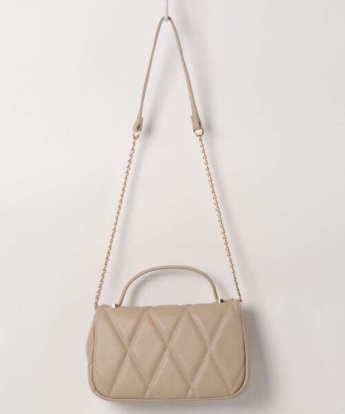 Te chichi（テチチ）の「ハンドル付キルティングショルダーバッグ（ショルダーバッグ・レディース・ベージュ/サックスブルー/イエロー・ﾌﾘ-）」の6枚目の写真