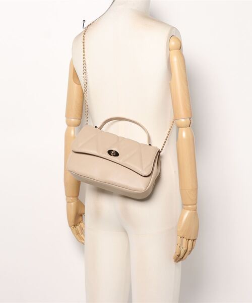 Te chichi（テチチ）の「ハンドル付キルティングショルダーバッグ（ショルダーバッグ・レディース・ベージュ/サックスブルー/イエロー・ﾌﾘ-）」の9枚目の写真