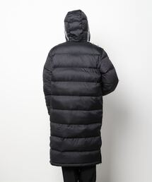 adidasOriginals ブラックフード付き アウターロングジャケット adidasOriginals ブラックフード付き アウターロングジャケット