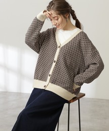 N.(N. Natural Beauty Basic) | ◆ジャガードニットカーディガンⅡ(カーディガン/ボレロ)