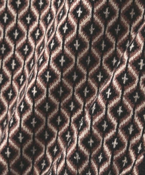 N.（N. Natural Beauty Basic）（エヌエヌナチュラルビューティーベーシック）の「◆ジャガードニットカーディガンⅡ（カーディガン/ボレロ・レディース・ホワイト系その他/ブラック系その他・MEDIUM）」の15枚目の写真