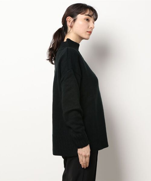 HONEYSUCKLE ROSE（ハニーサックルローズ）の「【HONEYSUCKLE ROSE】アウトリンキングニット（ニット/セーター・レディース・イエロー/ブラック/ブルー/パープル/ベージュ/オフホワイト・L/M）」の8枚目の写真