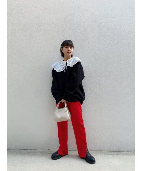 JUMELLE（ジュメロ）の「２ｗａｙ付け襟（付け襟・レディース・ホワイト・FREE）」の13枚目の写真