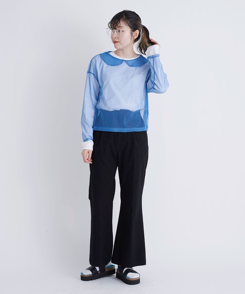 I am I in fact... トップス I am I in fact（アイアムアイインファクト）の「Tulle inner