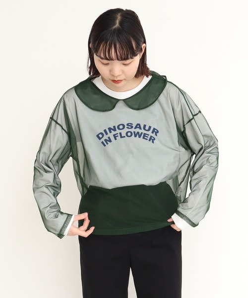 I am I in fact... トップス I am I in fact(アイアムアイインファクト)の「Tulle inner