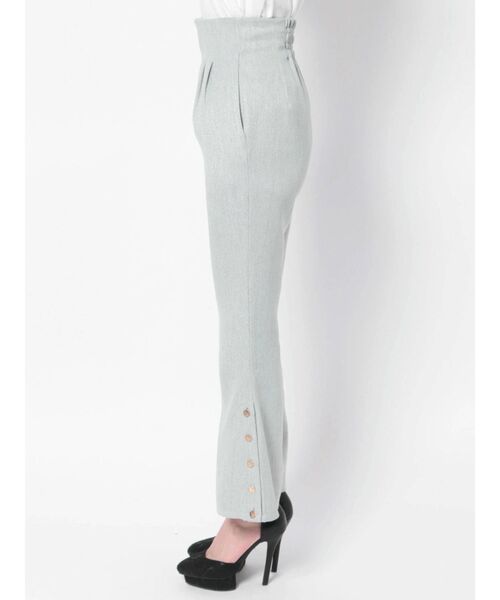 RESEXXY（リゼクシー）の「サイドボタンツイードニットパンツ（その他パンツ・レディース・アイボリー/ブラック/ブルー・FREE）」の19枚目の写真