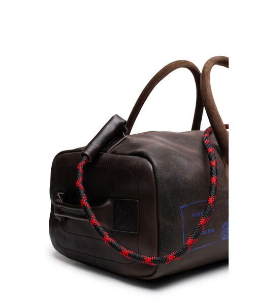 DIESEL（ディーゼル）の「メンズ ワックススエード トラベルバッグ