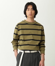 MHL. | WIDE STRIPE DRY JERSEY(Tシャツ/カットソー)