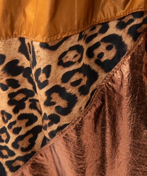 CONTROL FREAK（コントロールフリーク）の「CONTROL FREAK(コントロールフリーク)シャイニーMIXビッグショッパー（トートバッグ・レディース・ブラウン/カーキ/シルバー・FREE）」の4枚目の写真